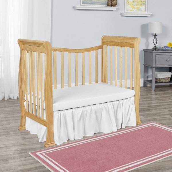 natural finish crib