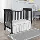 preview thumbnail 2 of 2, Dream on Me Piper Black Wood 4-in-1 Convertible Mini Crib