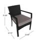 preview thumbnail 18 of 18, Cancun Outdoor 4-piece Wicker Chat Set by Christopher Knight Home