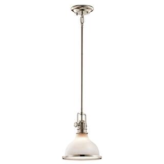 Kichler Lighting Hatteras Bay Collection 1-light Polished Nickel Mini Pendant