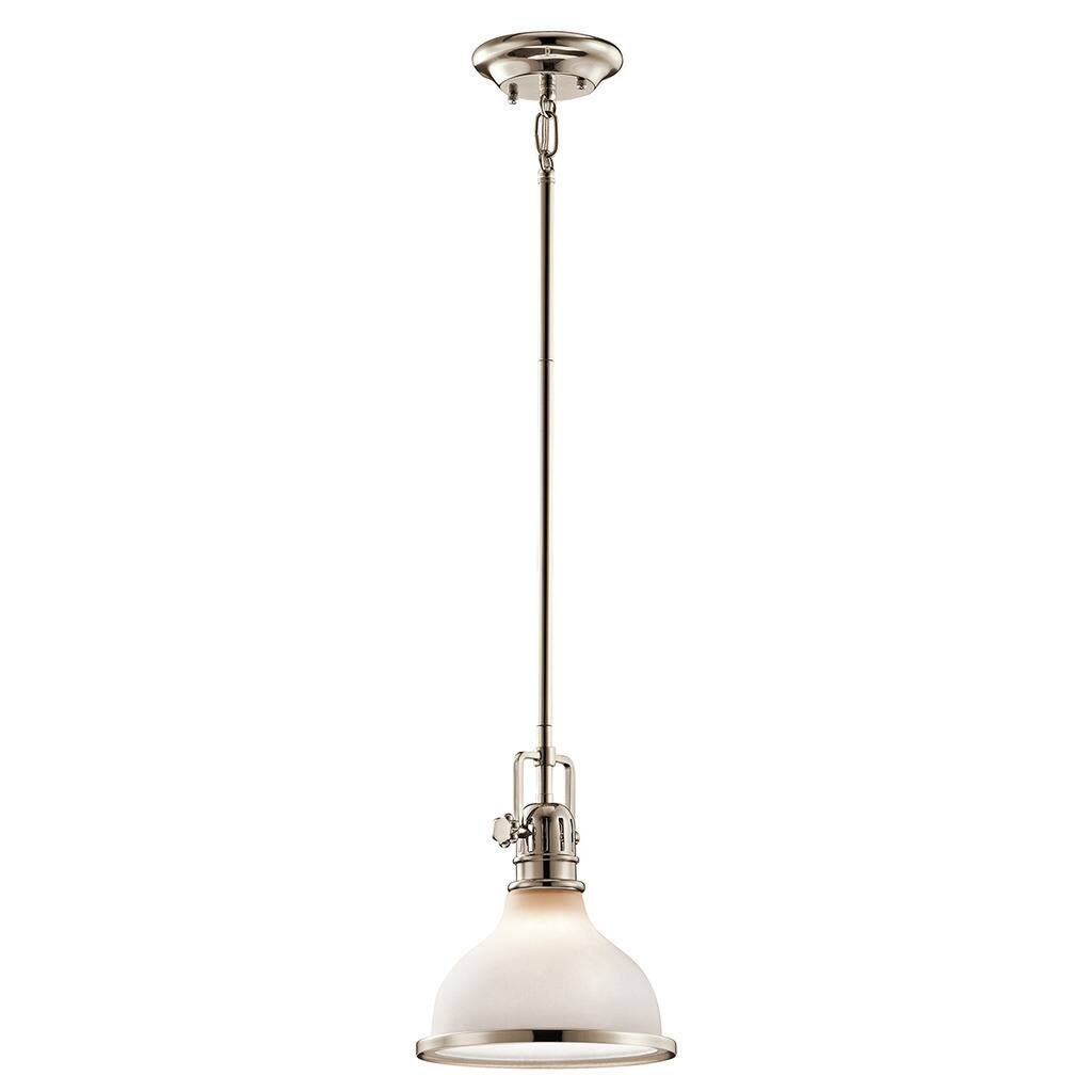 Kichler Lighting Hatteras Bay Collection 1-light Polished Nickel Mini Pendant
