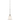 Kichler Lighting Tanglewood Collection 1-light Brushed Nickel Mini Pendant