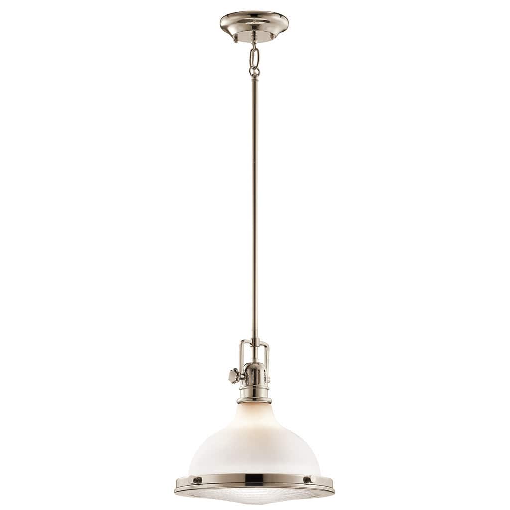 Kichler Lighting Hatteras Bay Collection 1-light Polished Nickel Pendant