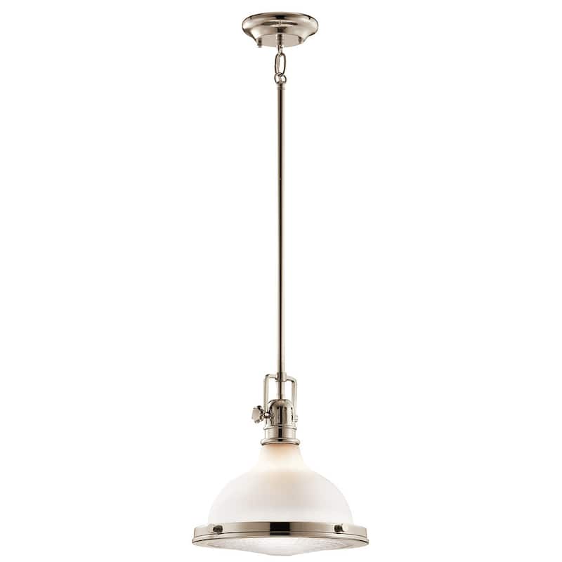 Kichler Lighting Hatteras Bay Collection 1-light Polished Nickel Pendant