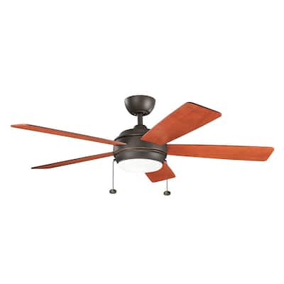 Kichler Lighting Starkk Olde Bronze 52-inch LED Ceiling Fan