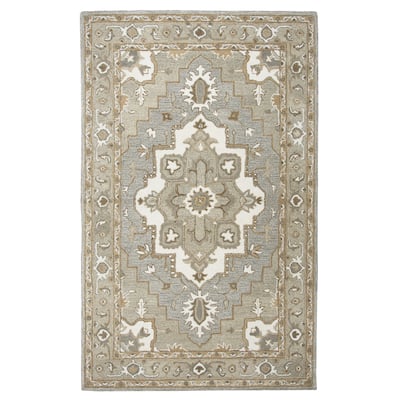 Alora Decor Makalu Traditional Oriental Medallion rug