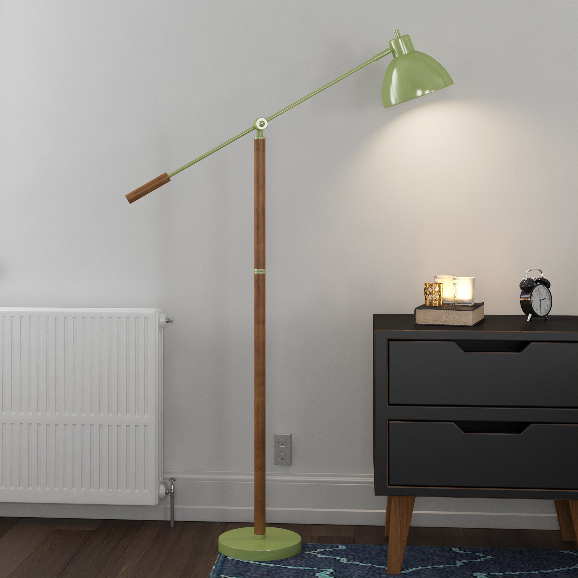 decor therapy adjustable floor lamp