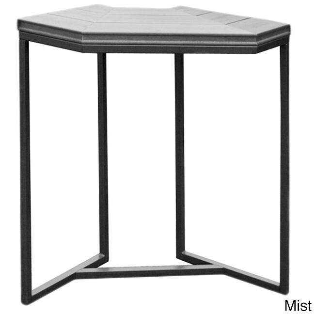 Cal Flame Red/Black Plastic/Metal Corner Spa Bar - Grey