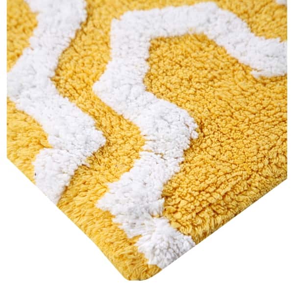 Yellow Bath Rugs & Mats - Bathroom, Bed & Bath