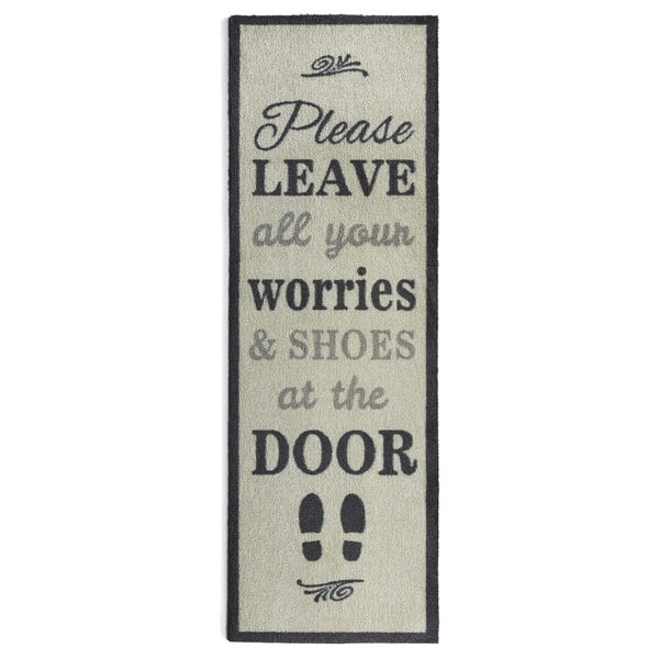 Muddle Mat Durable Nylon No Worries Washable Runner Rug 1 8 X 4 11