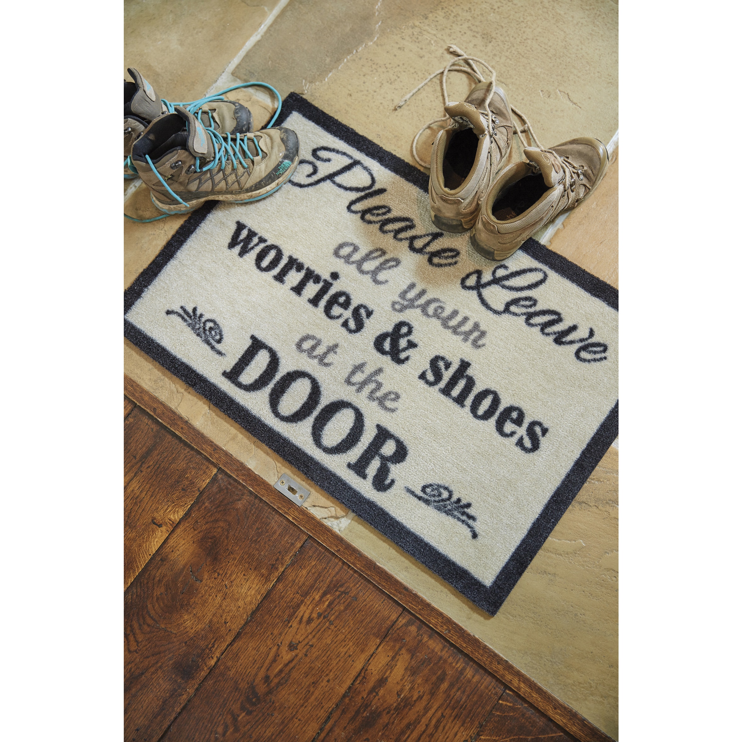 Shop Muddle Mat Nylon Durable No Worries Washable Accent Rug 1 8