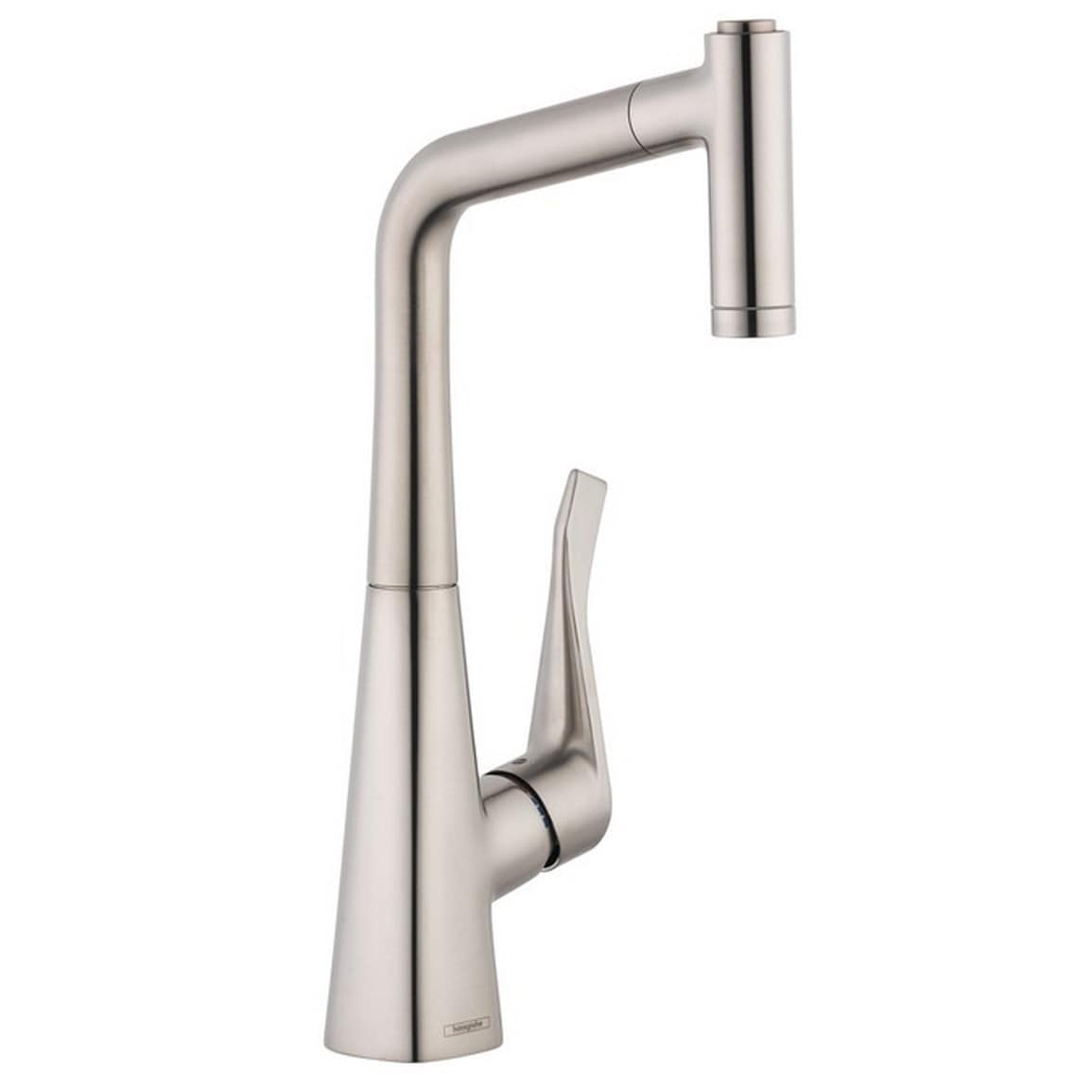 Shop Hansgrohe Metris Pull Out Kitchen Faucet With Magnetic Docking And Locking Spray Diverter Overstock 13816816