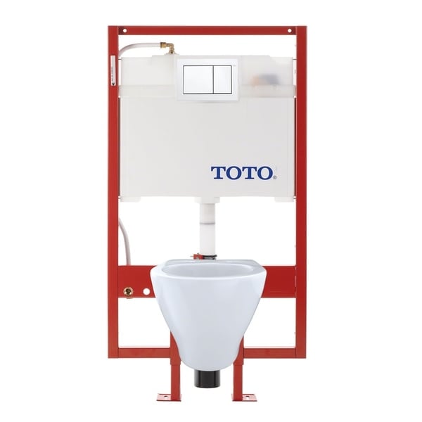 Toto Aquia Wall Hung Elongated Toilet And Duofit In 0 9 1 6 Toto Aquia Wall Hung Elongated Toilet And Duofit In 0 9 1 6 Gpf