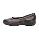 preview thumbnail 7 of 8, FIC Peerage Women's Vicky Black Nappa Leather Extra-wide Loafer