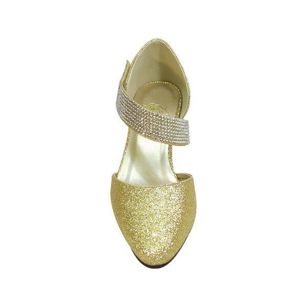 yellow wide width heels