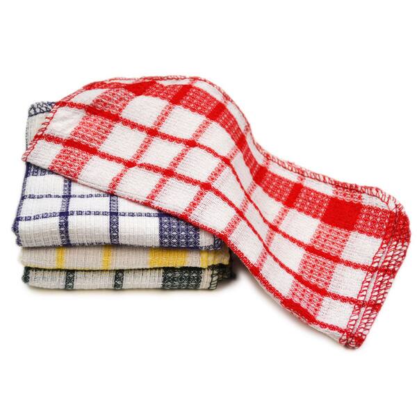 Shop Home Basics Assorted Colors Waffle Weave 32 Piece Dish Cloth