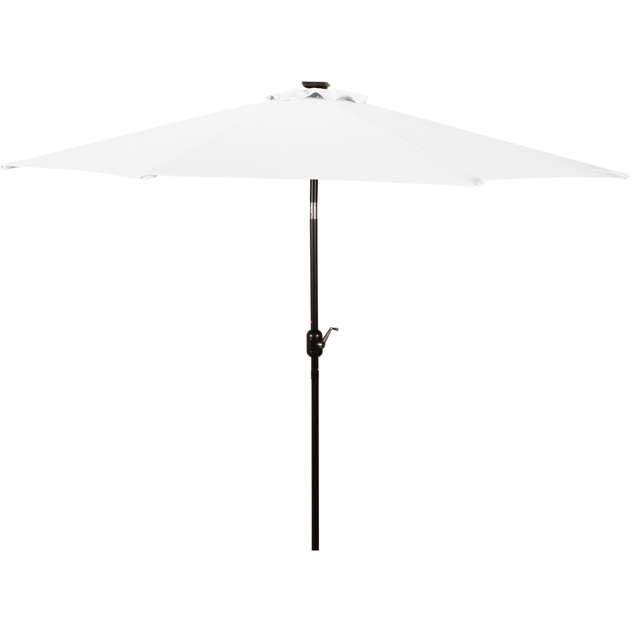 Shop Black Friday Deals On Trademark Innovations 9ft Deluxe Solar Led Patio Umbrella Base Not Included Overstock 13817785