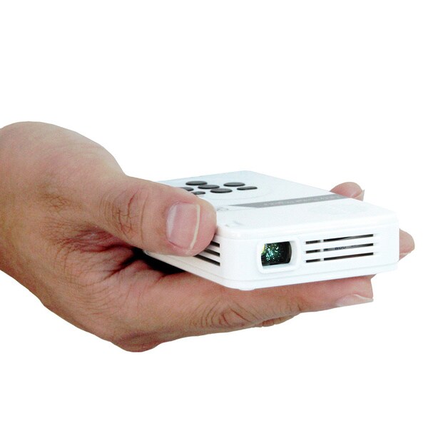 AAXA LED Pico Pocket Projector, with 80 min Battery Life, 15,000