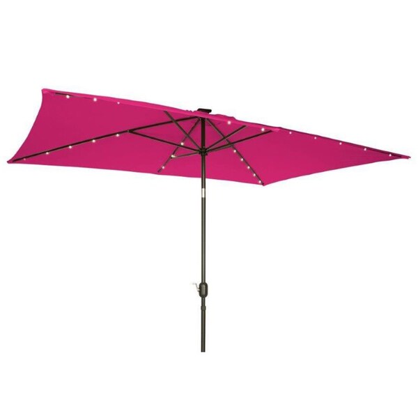 Shop Trademark Innovations Pink Steel and Polyester Solar ...