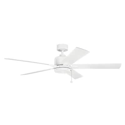 Kichler Lighting Bowen Collection 60-inch Matte White Ceiling Fan