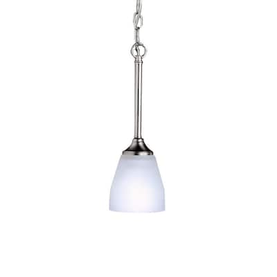 Kichler Lighting Ansonia Collection 1-light Brushed Nickel Mini Pendant