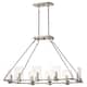 Kichler Lighting Signata Collection 8-light Classic Pewter Linear Chandelier