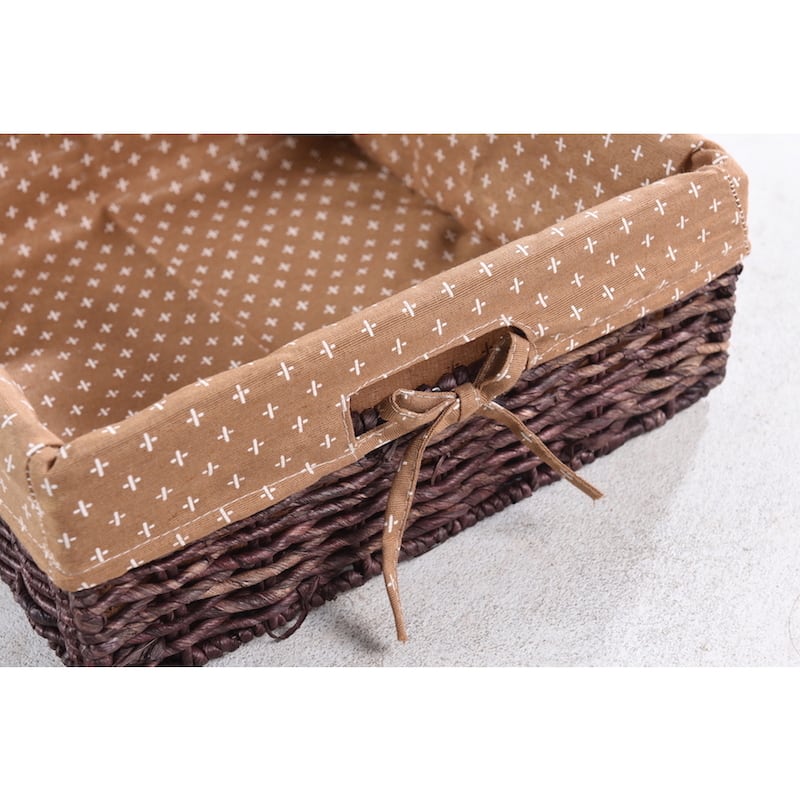 Harmony Solid Wood Entryway Storage Bench
