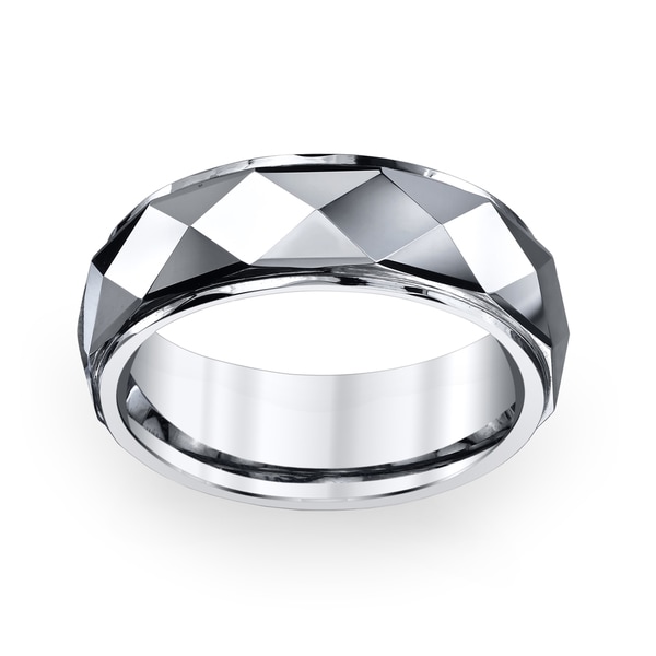 Men's Tungsten Carbide Band (8 mm)
