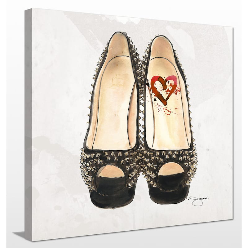 BY Jodi "Heart And Sole" Giclee Print Canvas Wall Art