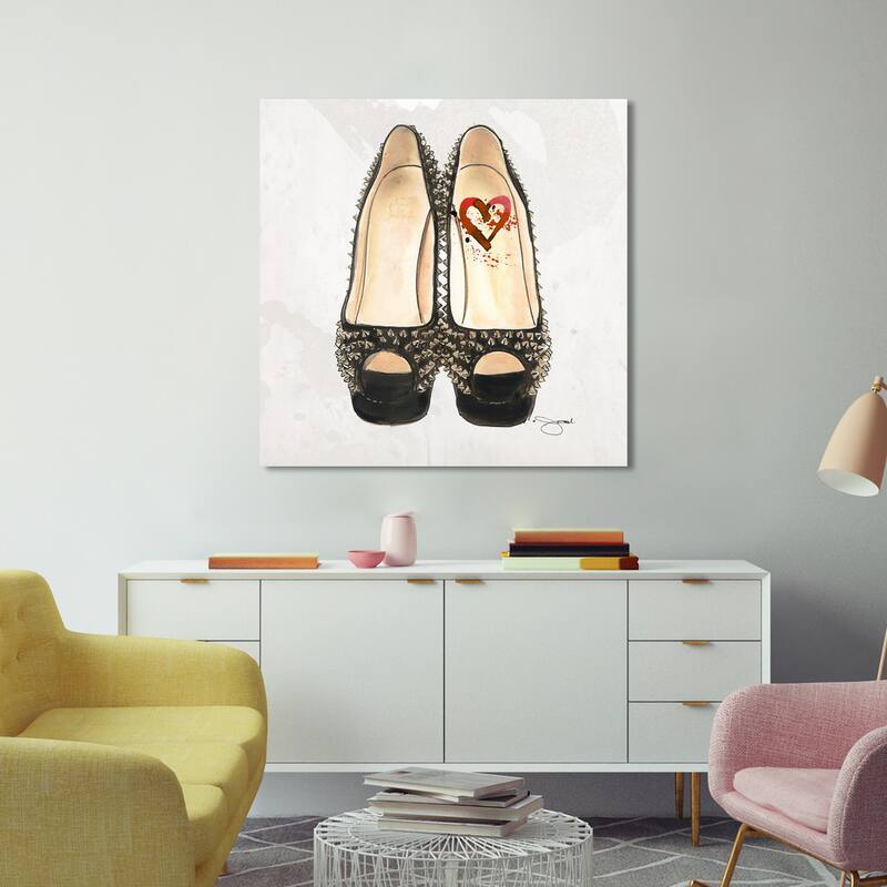 BY Jodi "Heart And Sole" Giclee Print Canvas Wall Art