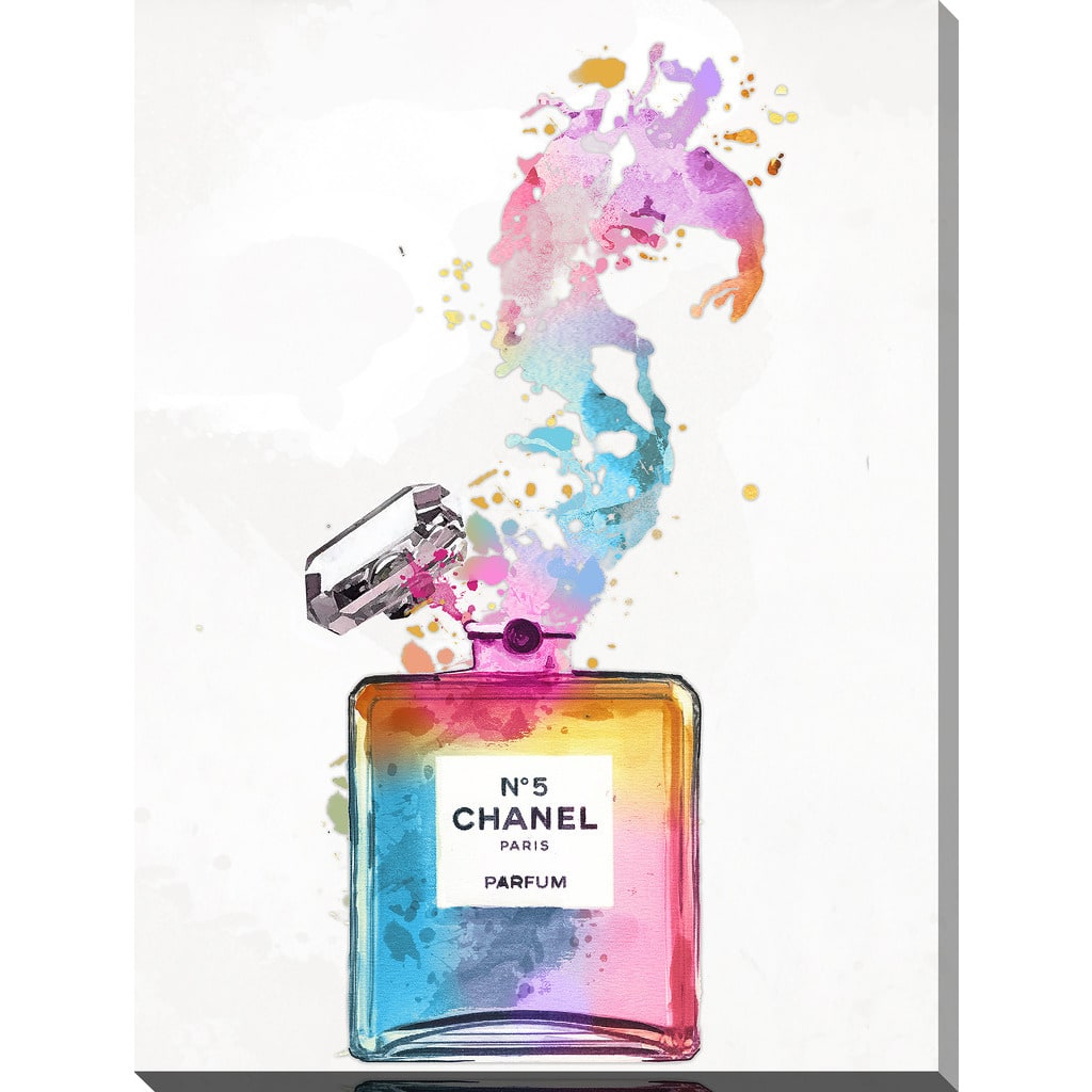 BY Jodi "Splash Some On In Color" Giclee Print Canvas Wall Art