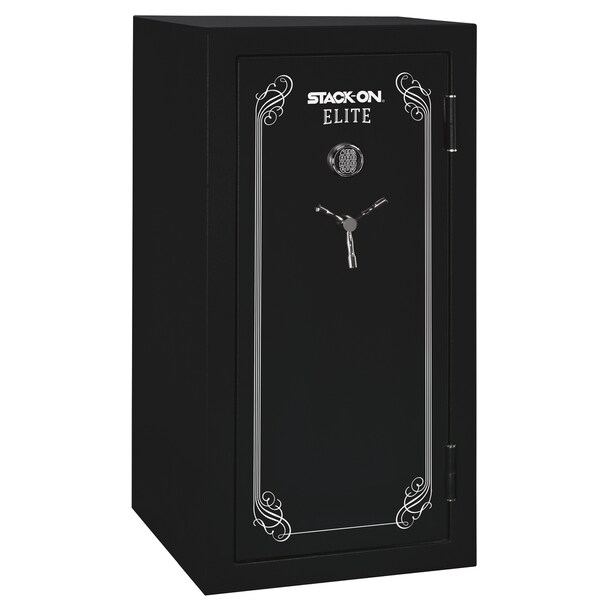 Stack-On 36-40 Gun with Electronic Lock, Matte Black