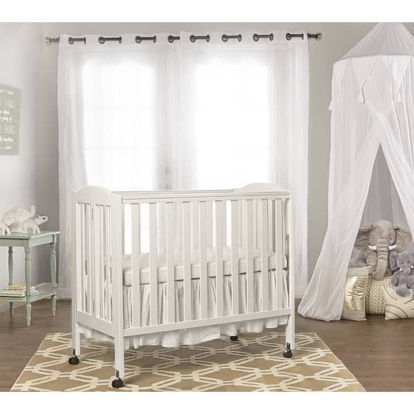 slide 1 of 1, Dream On Me, 3 in 1 Folding Portable Crib