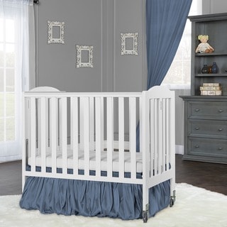 Dream On Me 2 in 1 Folding, Birch Portable Crib
