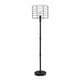 preview thumbnail 2 of 0, Javan Antique Black 57 Inch Metal Floor Lamp