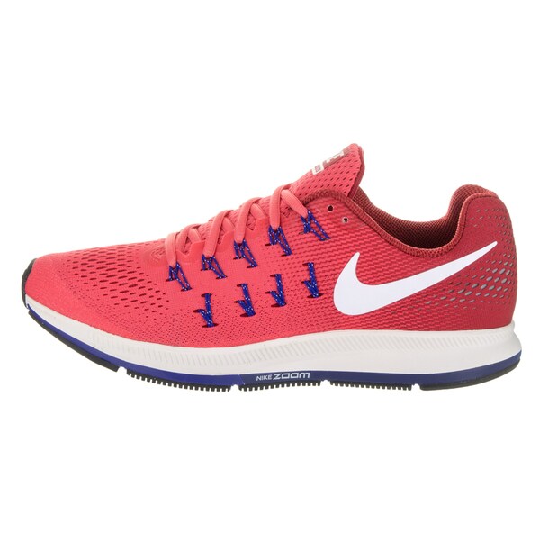 air zoom pegasus 33 red running sports shoes