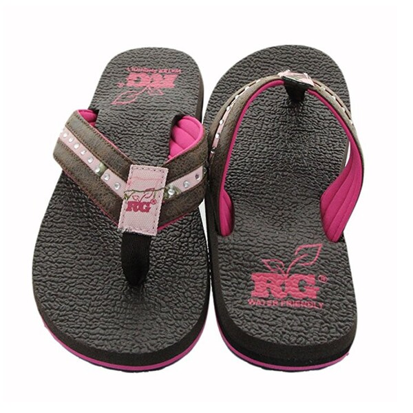 realtree girl flip flops