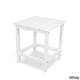 preview thumbnail 14 of 12, POLYWOOD® Long Island 18-inch Side Table White