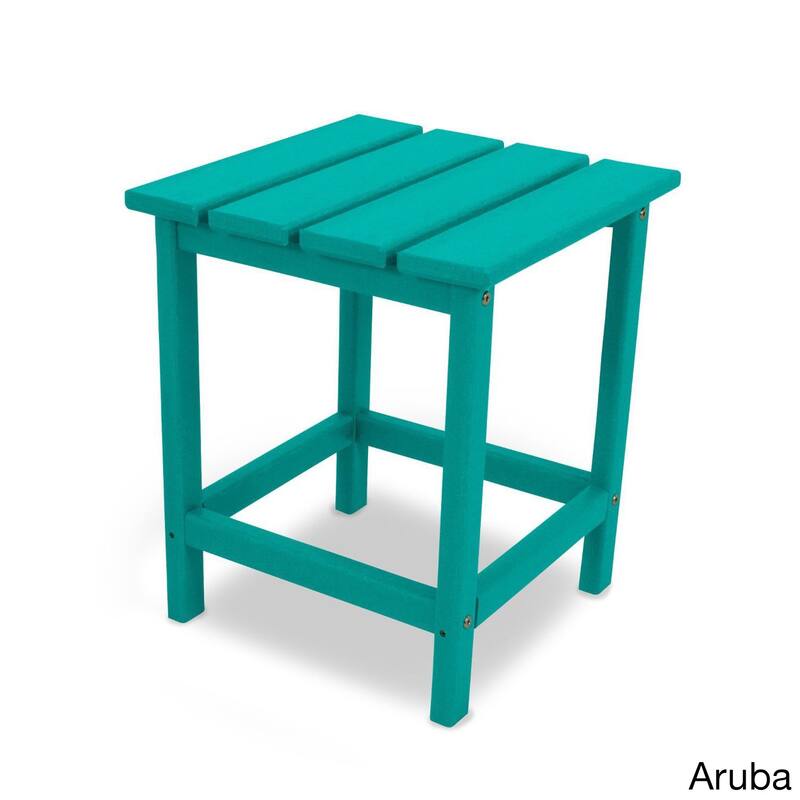 POLYWOOD Long Island 18-inch Side Table - aurba