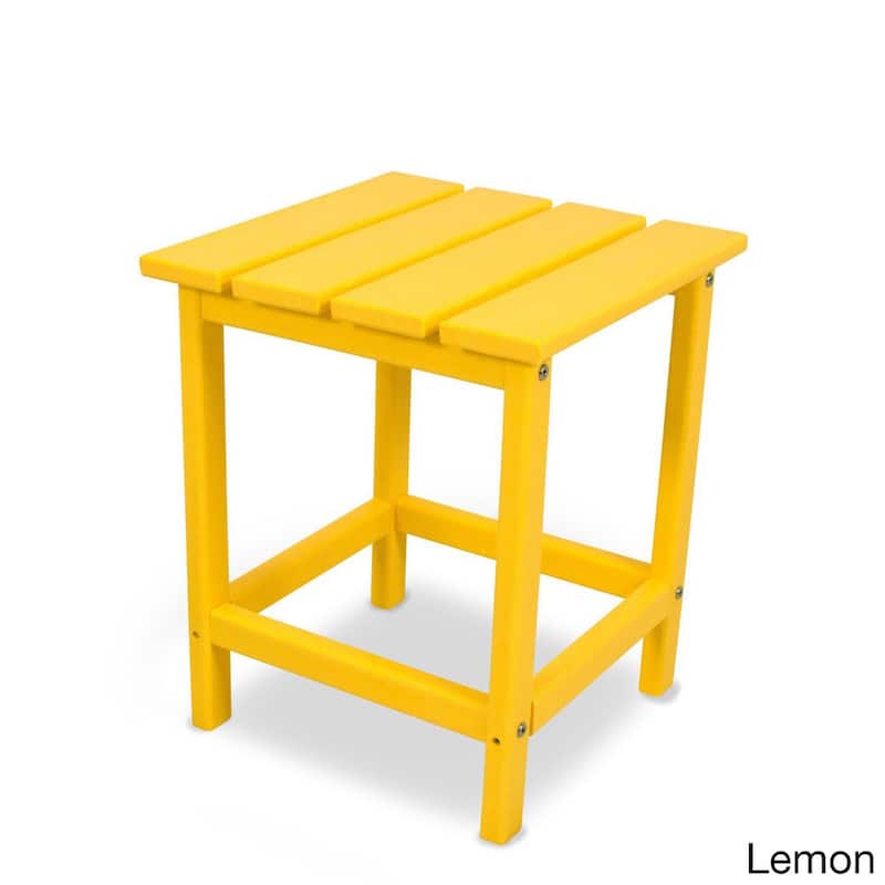 POLYWOOD Long Island 18-inch Side Table