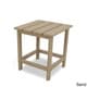 preview thumbnail 6 of 12, POLYWOOD® Long Island 18-inch Side Table Sand