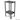 POLYWOOD Two Shelf Bar Side Table