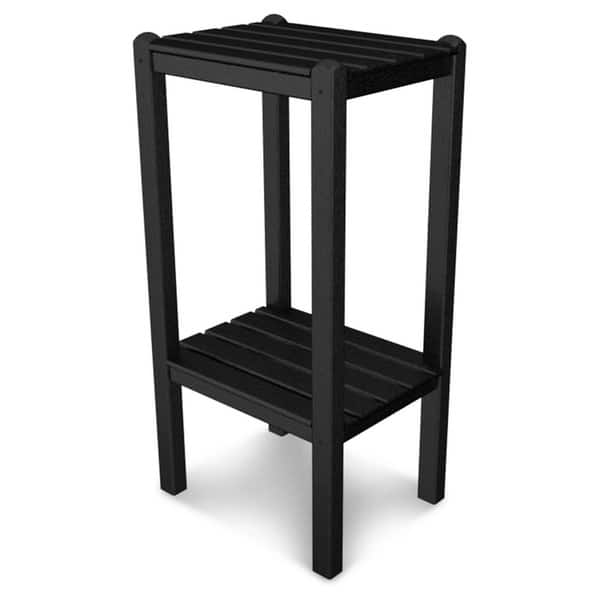 POLYWOOD Two Shelf Bar Side Table Bed Bath & Beyond 13831597