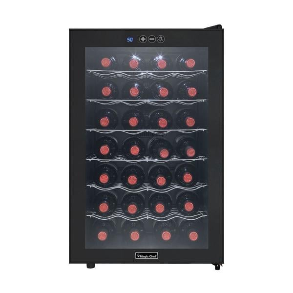 Magic Chef Thermoelectric Wine Cooler, Black