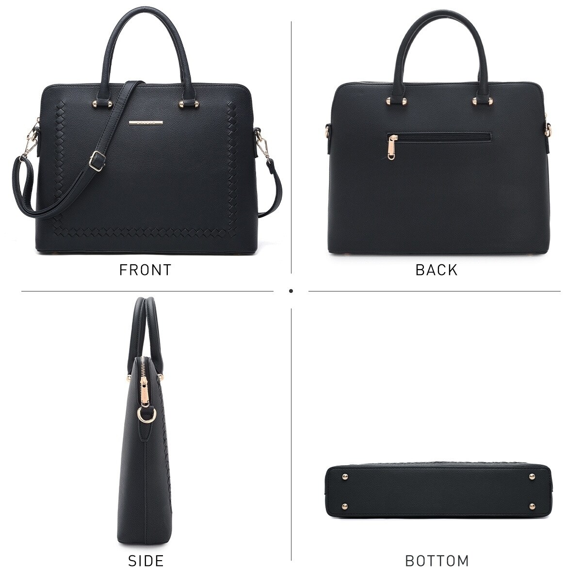 black women's briefcase