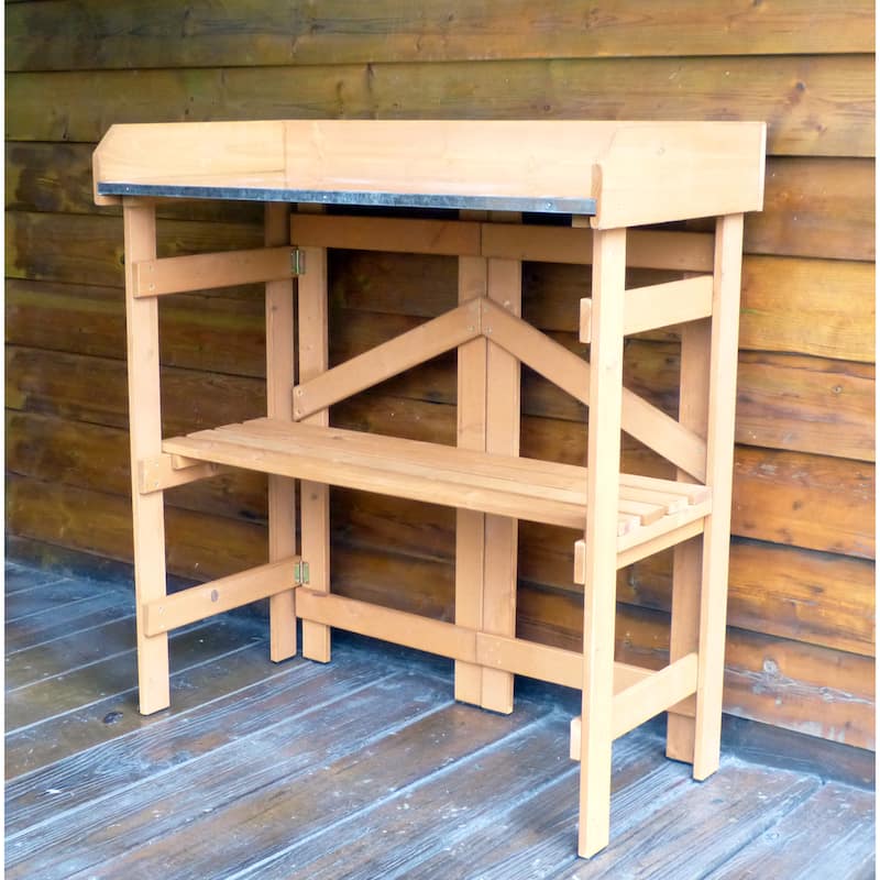Merry Products Folding Utility Table & Potting Bench