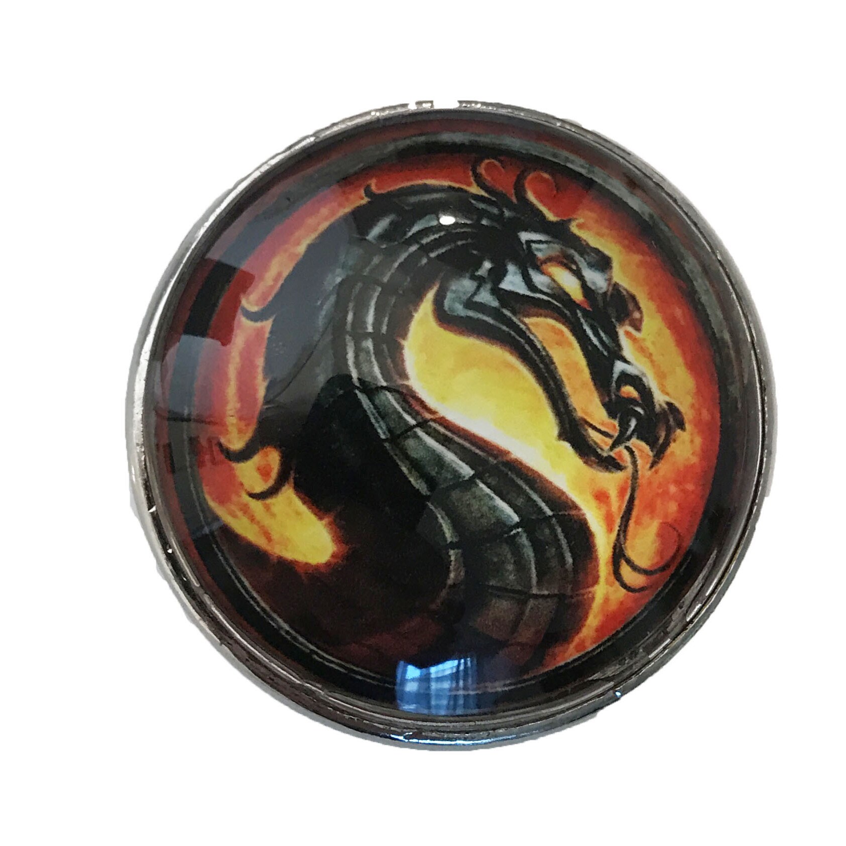 Shop Dragon Glass Knobs Drawer Pulls Pack Of 6 Free Shipping
