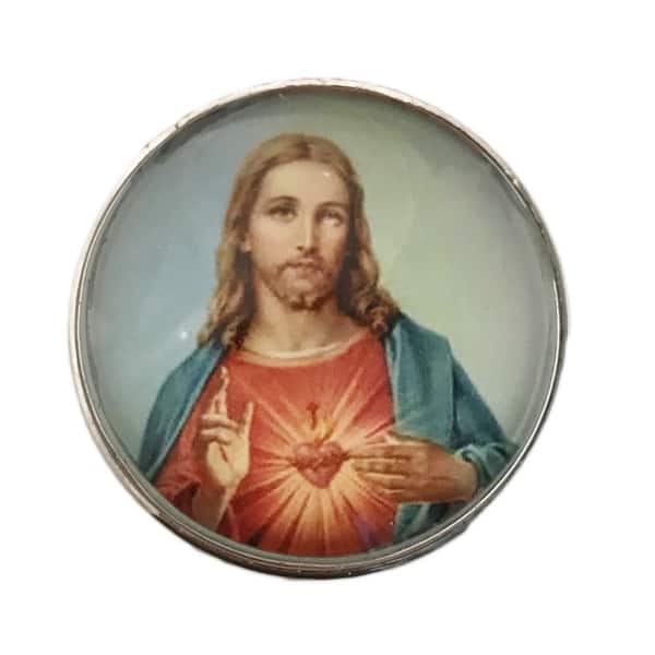 Shop Jesus Religious Glass Knobs Drawer Pulls Pack Of 6 Free