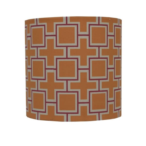 Decor Therapy Geo-print Lamp Shade