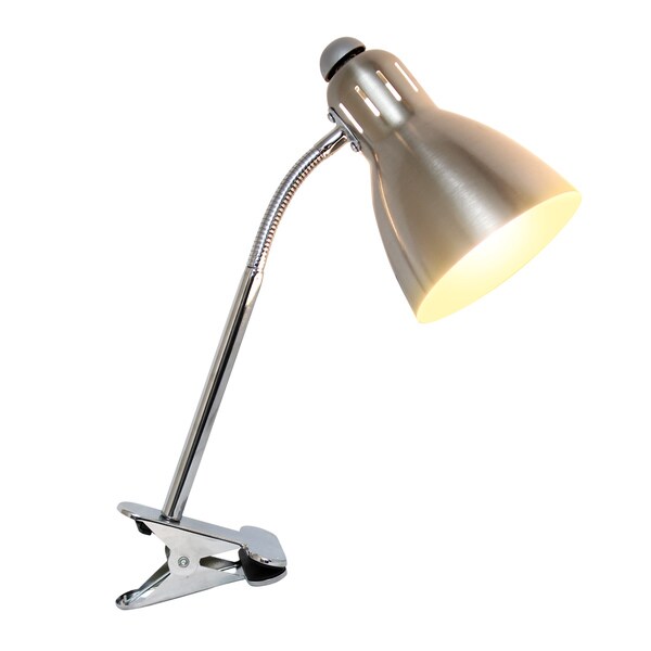 brushed nickel desk lamp